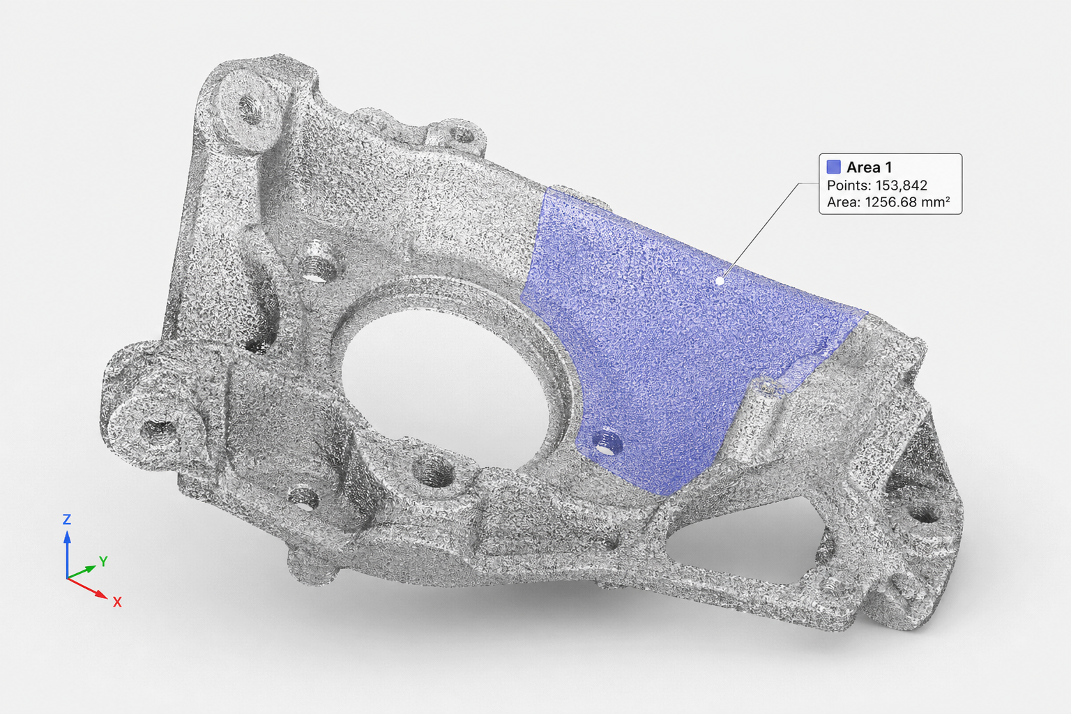 Point cloud visualization for reasoning on spatial data